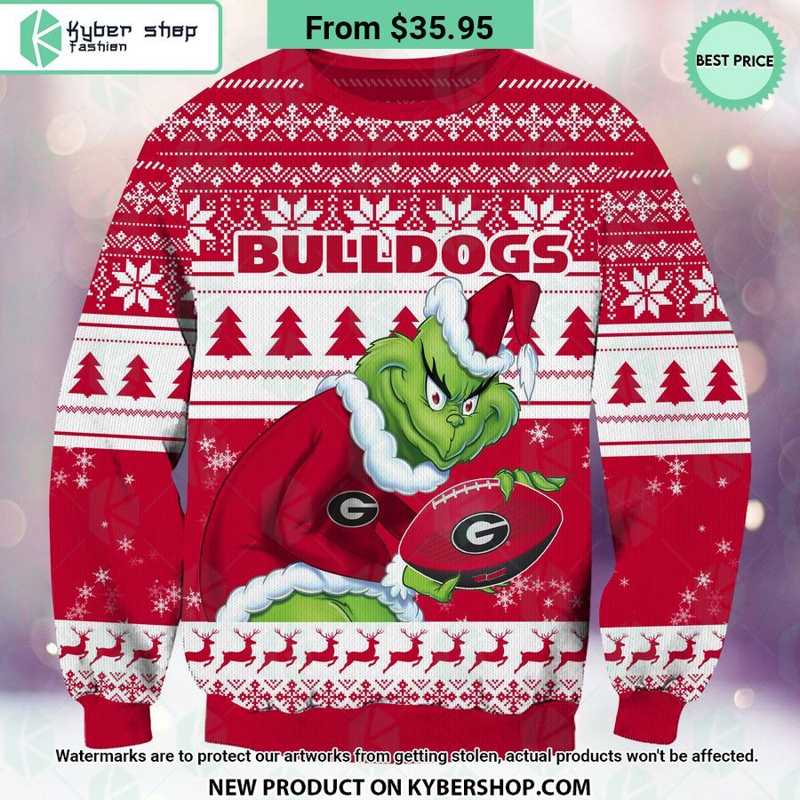 georgia bulldogs grinch christmas sweater 2 440 jpg