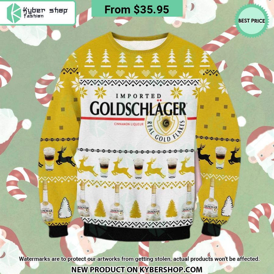 Goldschlager Cinnamon Liqueur Sweater You Look So Healthy And Fit