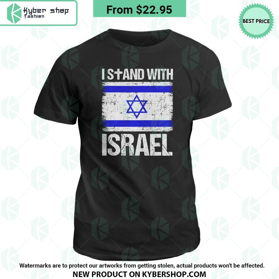 I Stand With Israel Shirt, Hoodie Nice photo dude