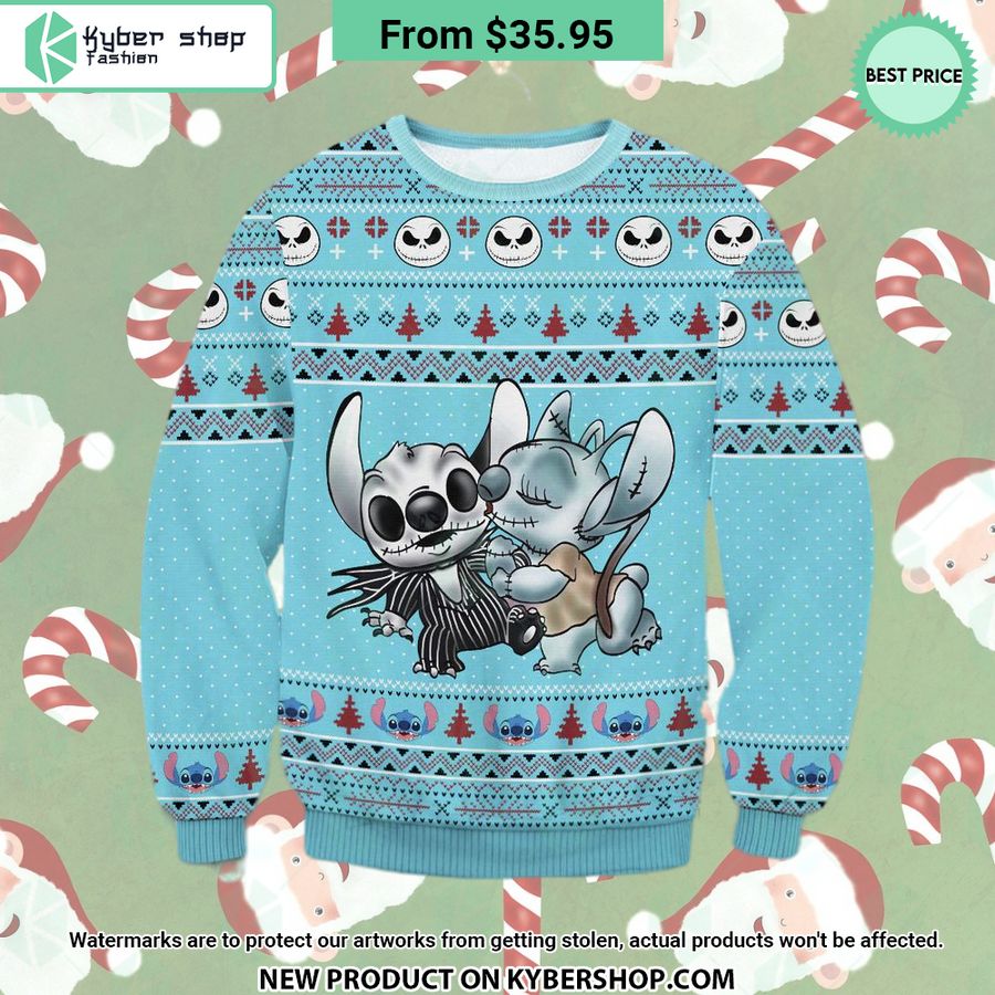 Jack Skellington Stitch Sweater 3 Jack Skellington Stitch Sweater You look cheerful dear
