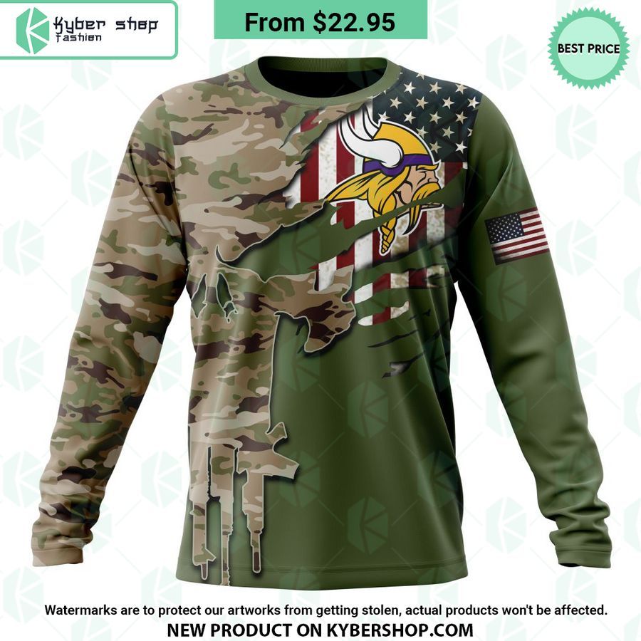 Minnesota Vikings Camo Punisher Skull Veterans Day Hoodie 6 Minnesota Vikings Camo Punisher Skull Veterans Day Hoodie My friends!