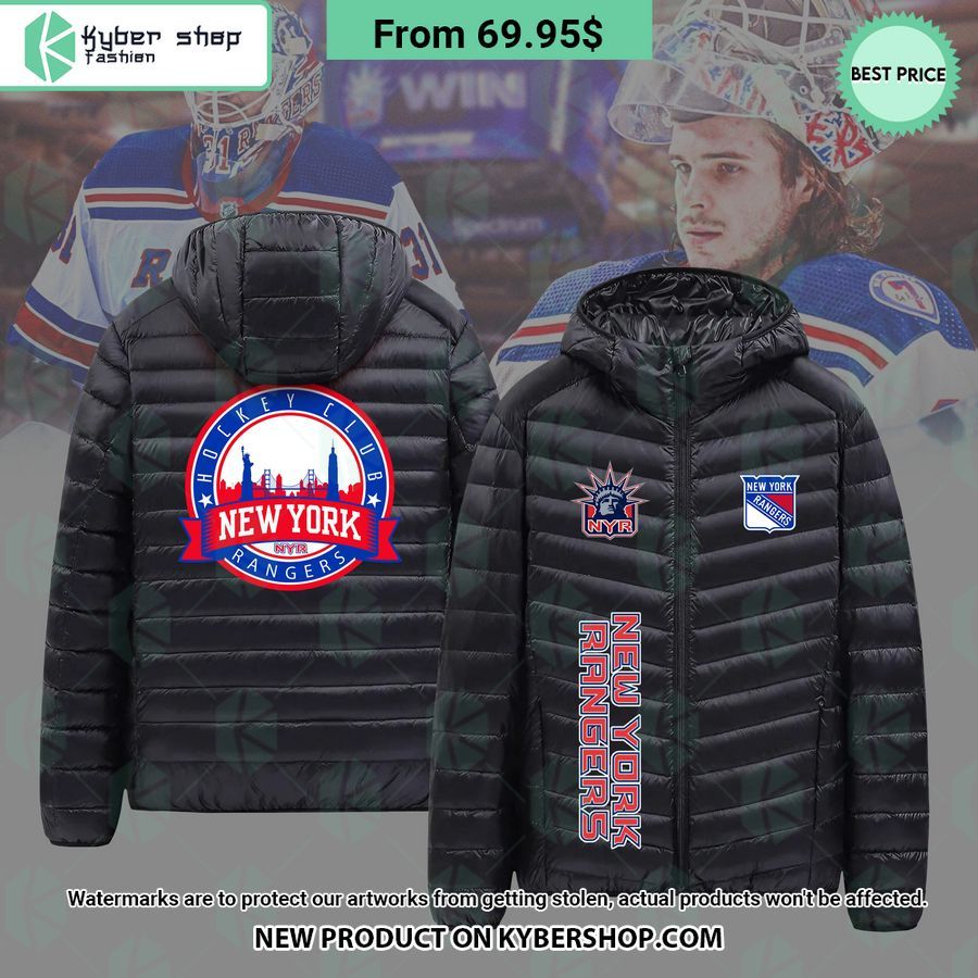New York Rangers Sideline Down Jacket Best picture ever