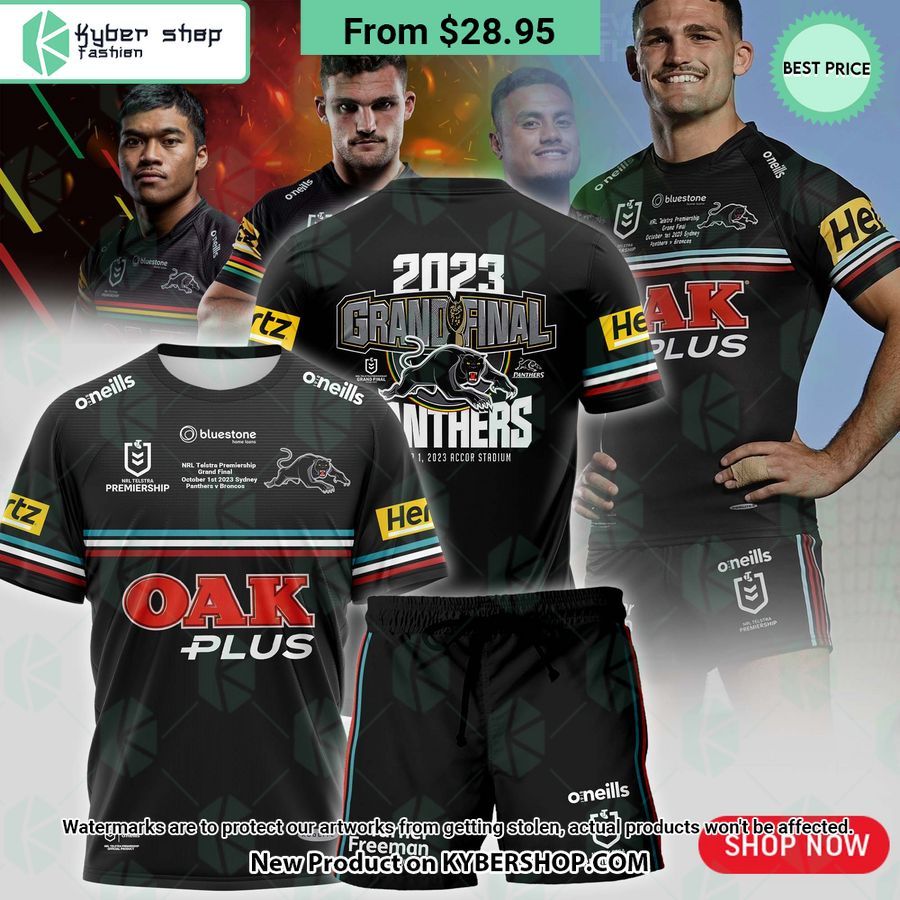 Penrith Panthers 2023 Grand Final t shirt and short Good one dear