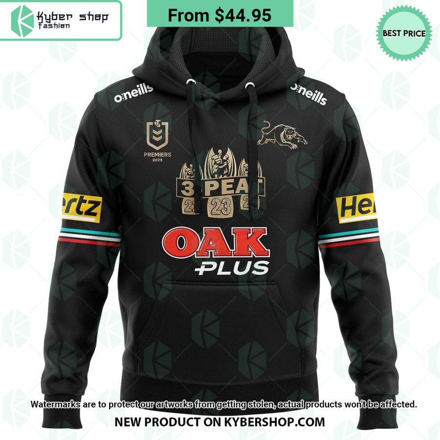 Penrith Panthers Premiers 3 Peats Hoodie Pic of the century