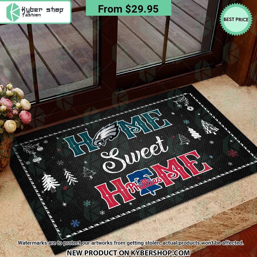 Philadelphia Eagles Philadelphia Philliess Home Sweet Home Christmas Doormat 3 philadelphia eagles philadelphia philliess home sweet home christmas doormat 3 778 jpg