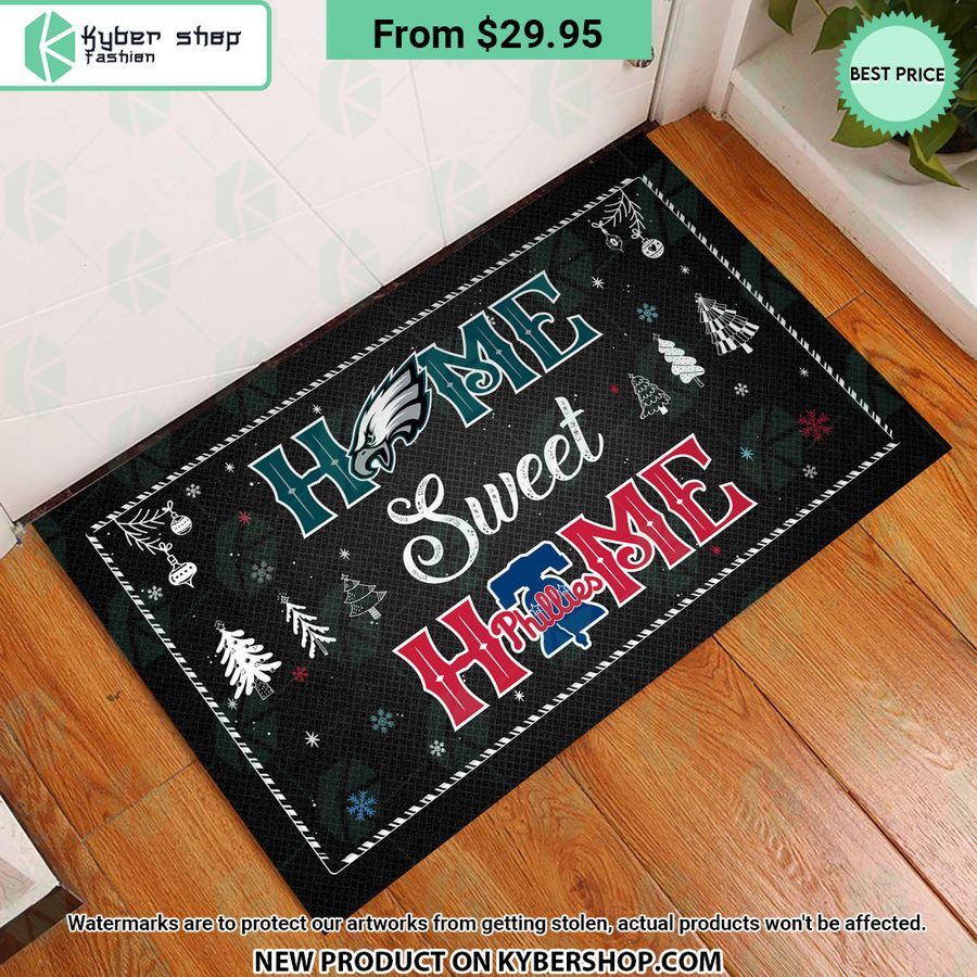 Philadelphia Eagles Philadelphia Philliess Home Sweet Home Christmas Doormat 4 philadelphia eagles philadelphia philliess home sweet home christmas doormat 4 231 jpg