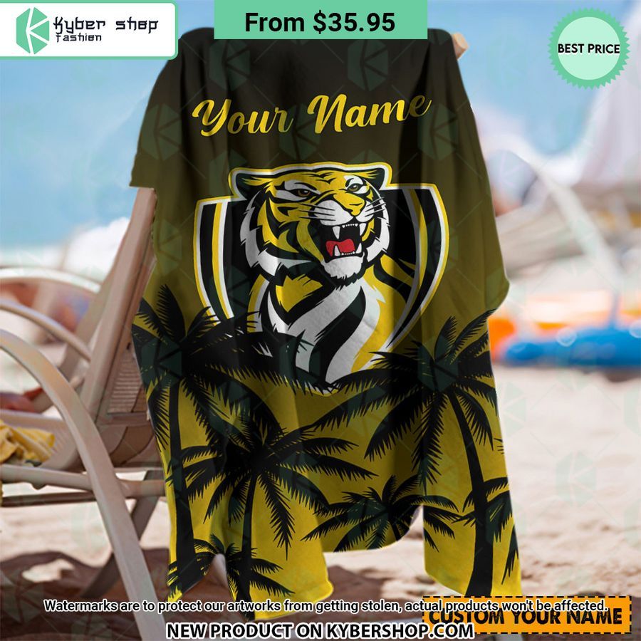 Richmond Fc Custom Beach Towel Which Place Is This Bro?