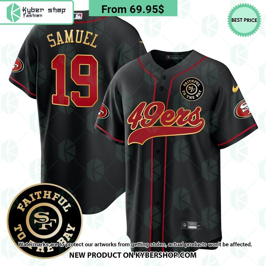 San Francisco 49Ers Faithful To The Bay Baseball Jersey Natural And Awesome