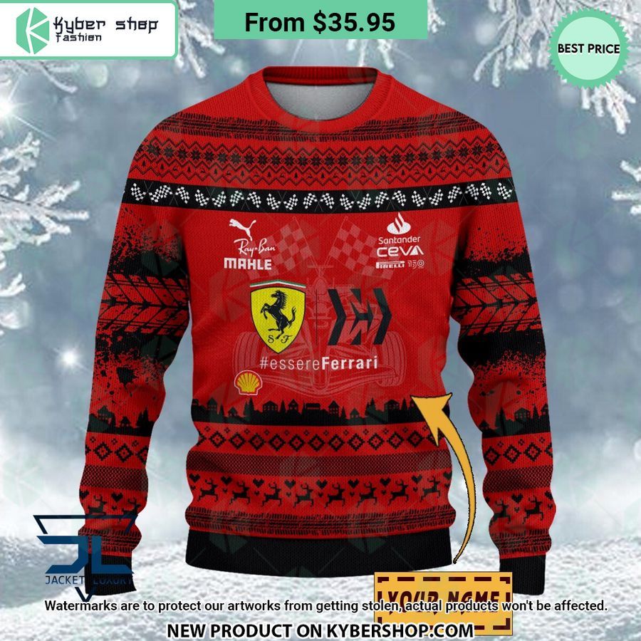 Scuderia Ferrari CUSTOM Sweater Have you joined a gymnasium?