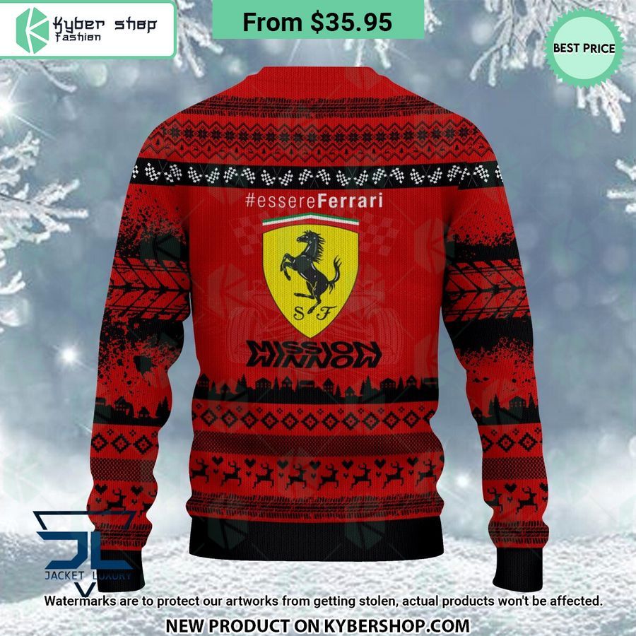 Scuderia Ferrari Custom Sweater Stand Easy Bro
