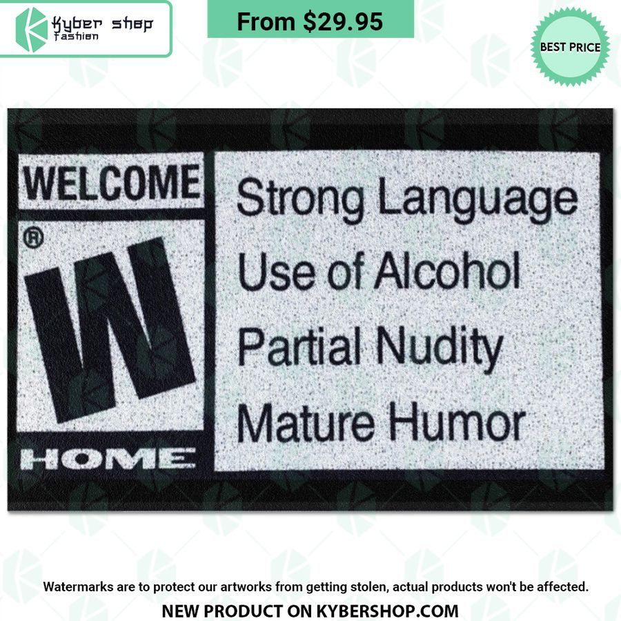 strong language use of alcohol partial nudity mature humor welcome home doormat 1 177 jpg