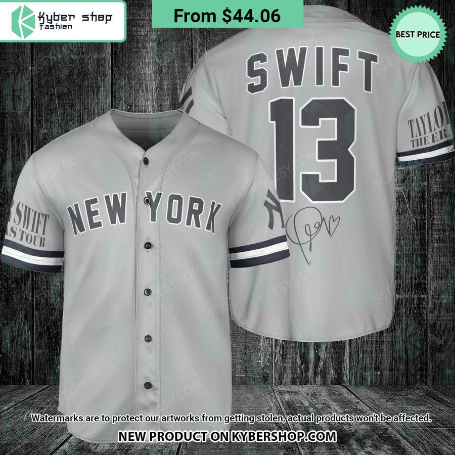Taylor Swift New York Yankees Baseball Jersey Word3
