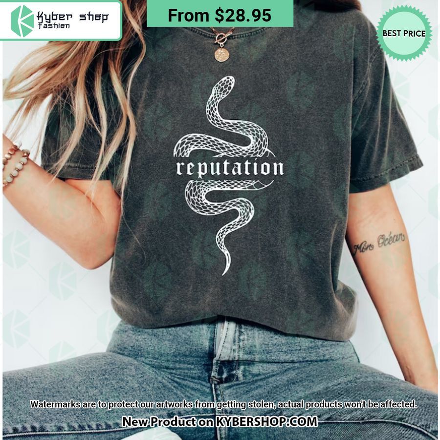 Taylor Swift Reputation Snake Shirt Loving click