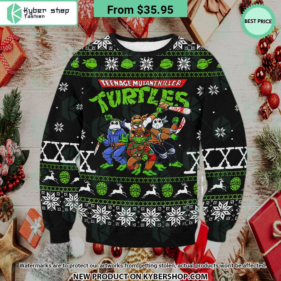 Teenage Mutant Ninja Turtles Horror Characters Sweater Nice elegant click