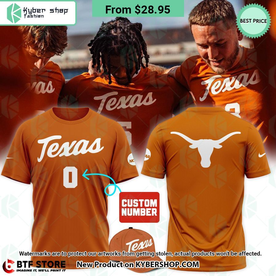 Texas Longhorns Custom Shirt, Cap Gang Of Rockstars