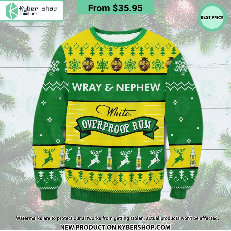 Wray & Nephew Rum Sweater You look different and cute