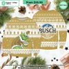 Busch Grinch Christmas Sweater Word2