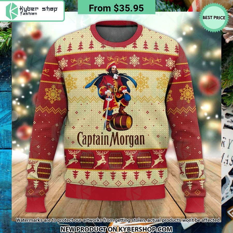 Captain Morgan Ugly Sweater Word2