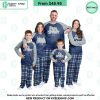 Dallas Cowboys NFL Plaid Family Holiday Pajamas Set word3