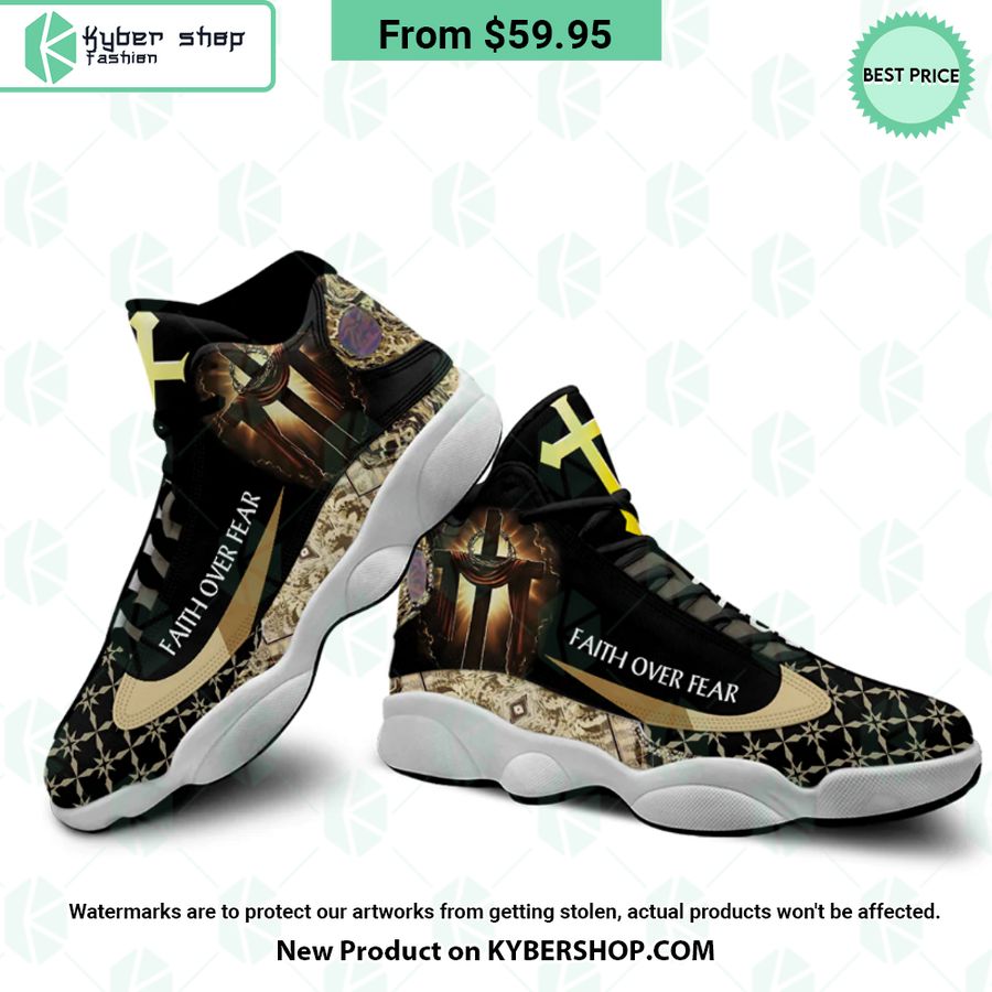 Faith Over Fear Jesus Cross Air Jordan 13 4 Faith Over Fear Jesus Cross Air Jordan 13 Beautiful Mom, beautiful daughter