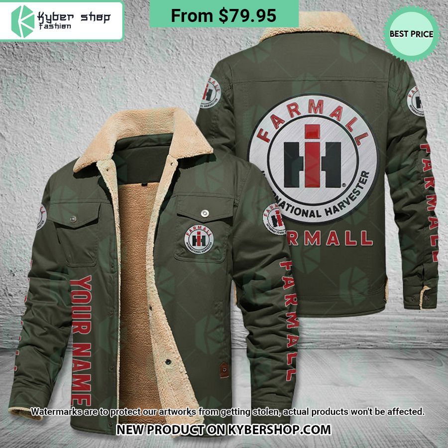 Farmall Fleece Leather Jacket Word3