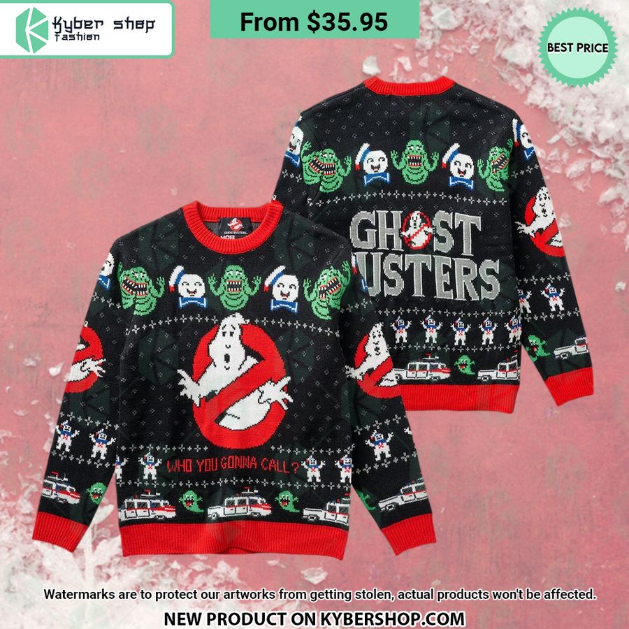 Ghostbusters Who You Gonna Call Sweater 3 Ghostbusters Who You Gonna Call Sweater word1