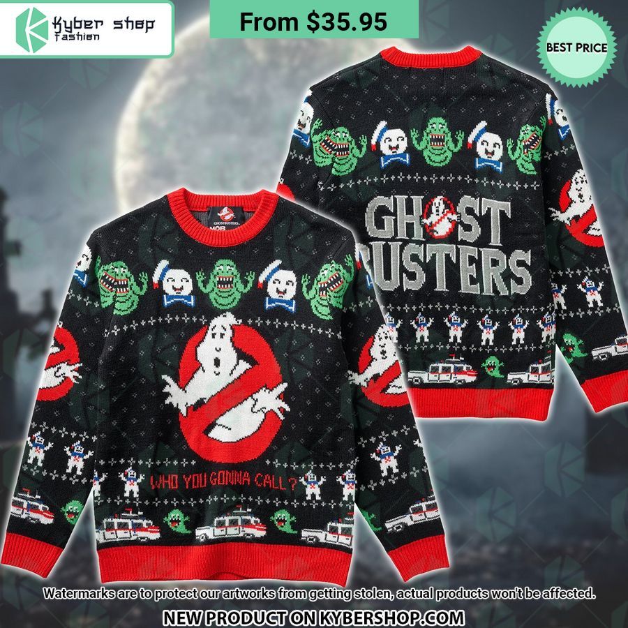 Ghostbusters Who You Gonna Call Sweater 6 Ghostbusters Who You Gonna Call Sweater word1