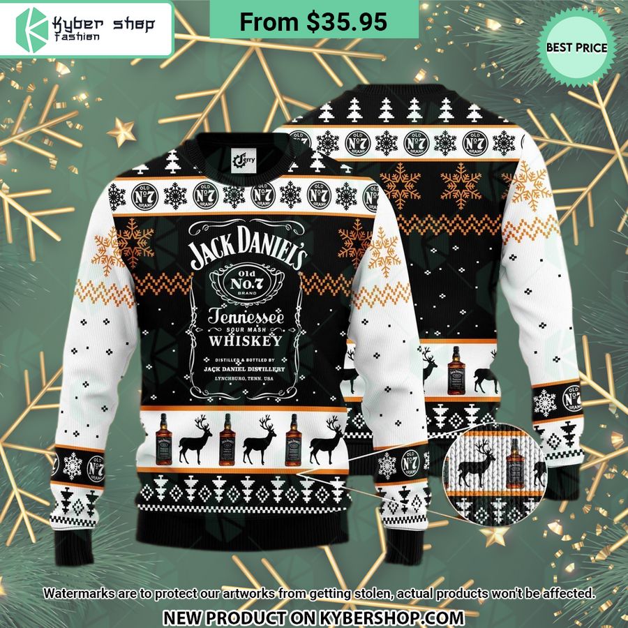 Jack Daniel'S Tennessee Whiskey Sweater Word1