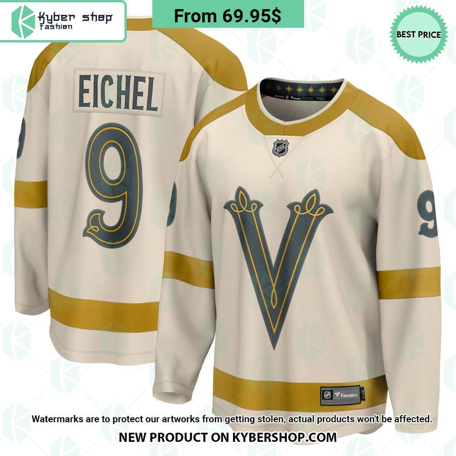 Jack Eichel Vegas Golden Knights 2024 Nhl Winter Hockey Jersey Word1