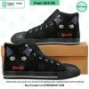 Jiji Cat Canvas High Top Shoes word2