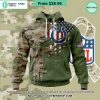 Personalized Indianapolis Colts Veterans Day Camo Design Hoodie Word1