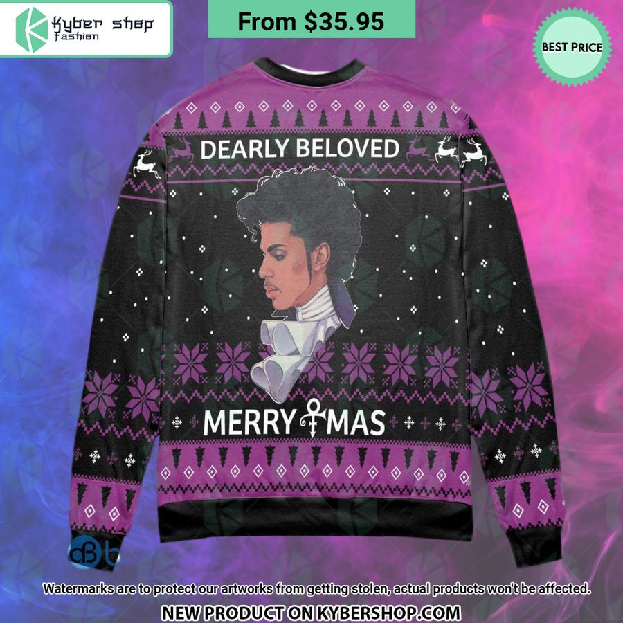 Prince Dearly Beloved Merry Xmas Sweater 11 Prince Dearly Beloved Merry Xmas Sweater word2