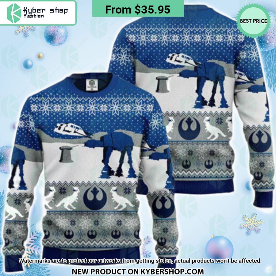 Star Wars Happy Hoth-Idays Sweater Word2
