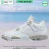 White Oreo Nike Air Jordan 4 word1