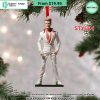 David Bowie Christmas Ornament Word1