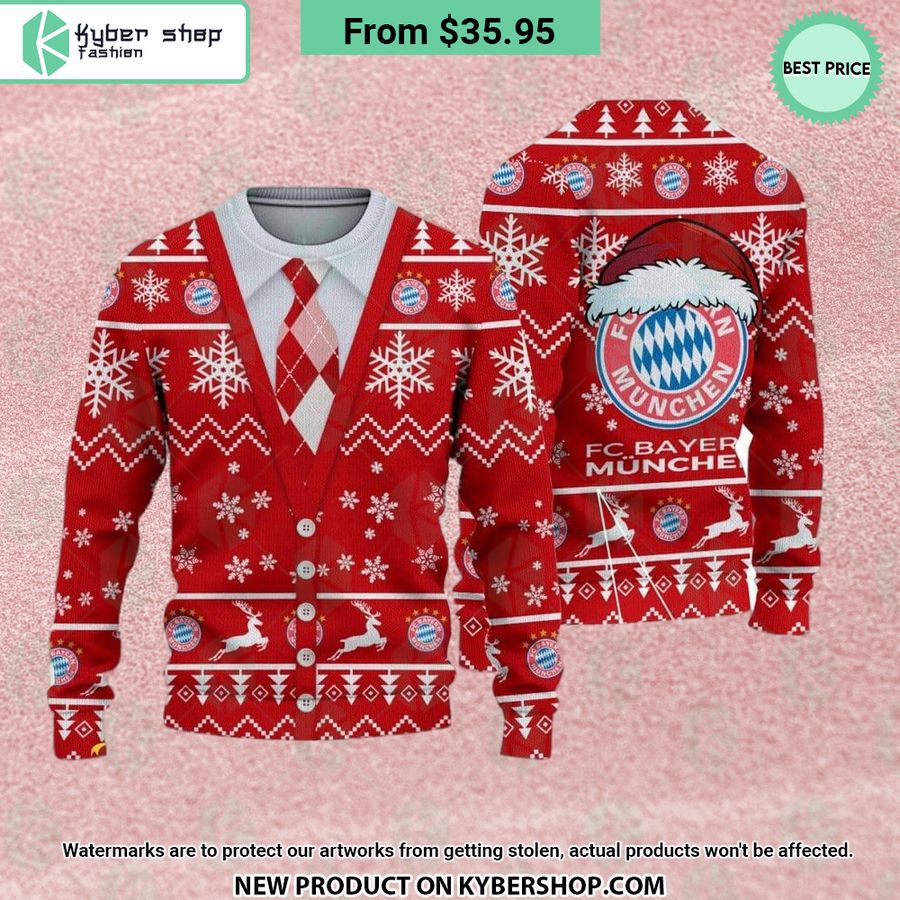 Fc Bayern Munchen Bundesliga Sweater Word1