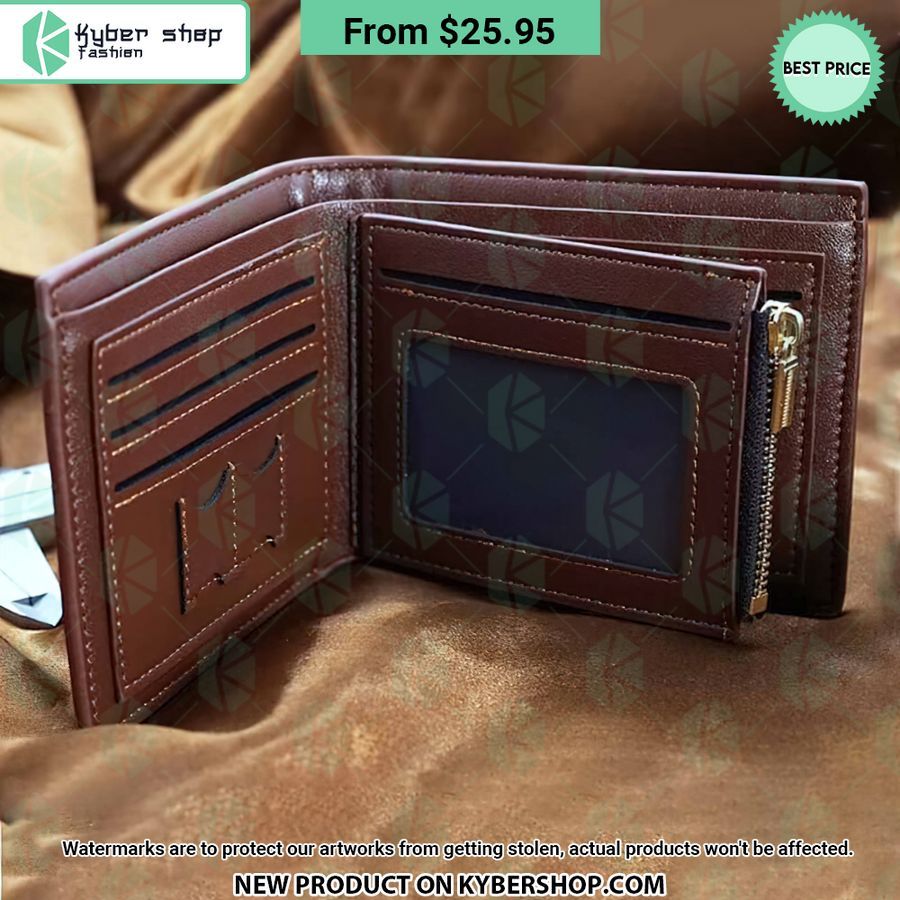 Gold Coast Titans Nrl Leather Wallet Word3