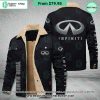 Infiniti Custom Fleece Leather Jacket Word2