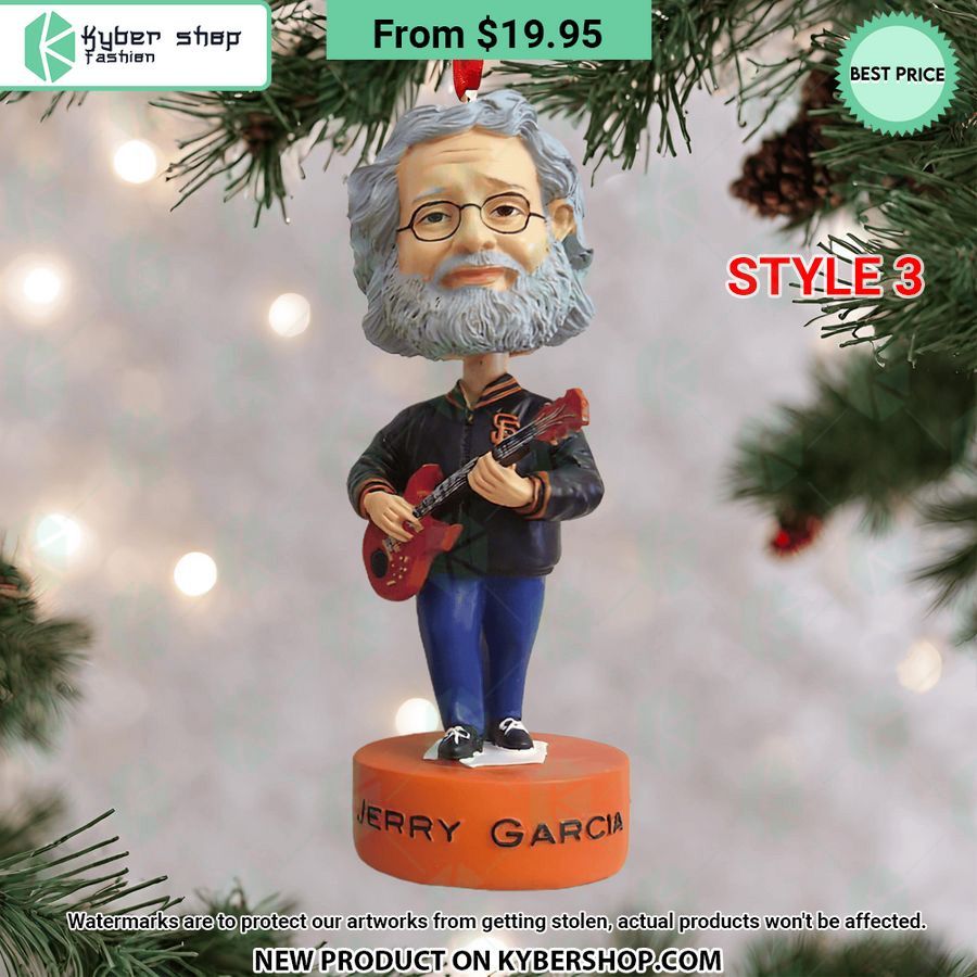 Jerry Garcia Christmas Ornament 3 Jerry Garcia Christmas Ornament word1