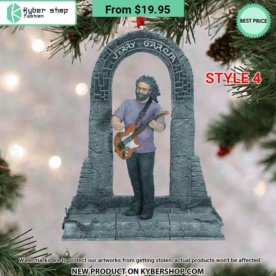 Jerry Garcia Christmas Ornament 4 Jerry Garcia Christmas Ornament word1