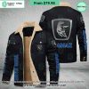 Kamaz Custom Fleece Leather Jacket Word3