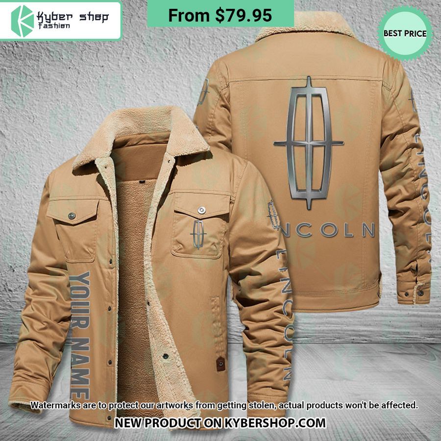 Lincoln Custom Fleece Leather Jacket Word2