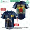 Michigan Wolverines Rose Bowl Game CUSTOM Baseball Jersey word1
