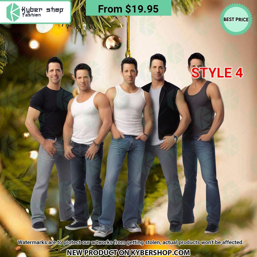 New Kids On The Block Ornament Word2
