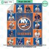 New York Islanders Legends Fleece Blanket Word1
