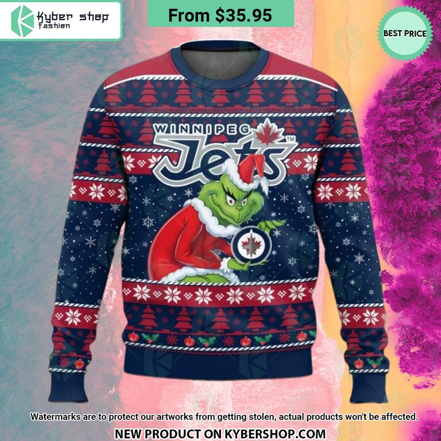 Nhl Winnipeg Jets Grinch Sweater Word2