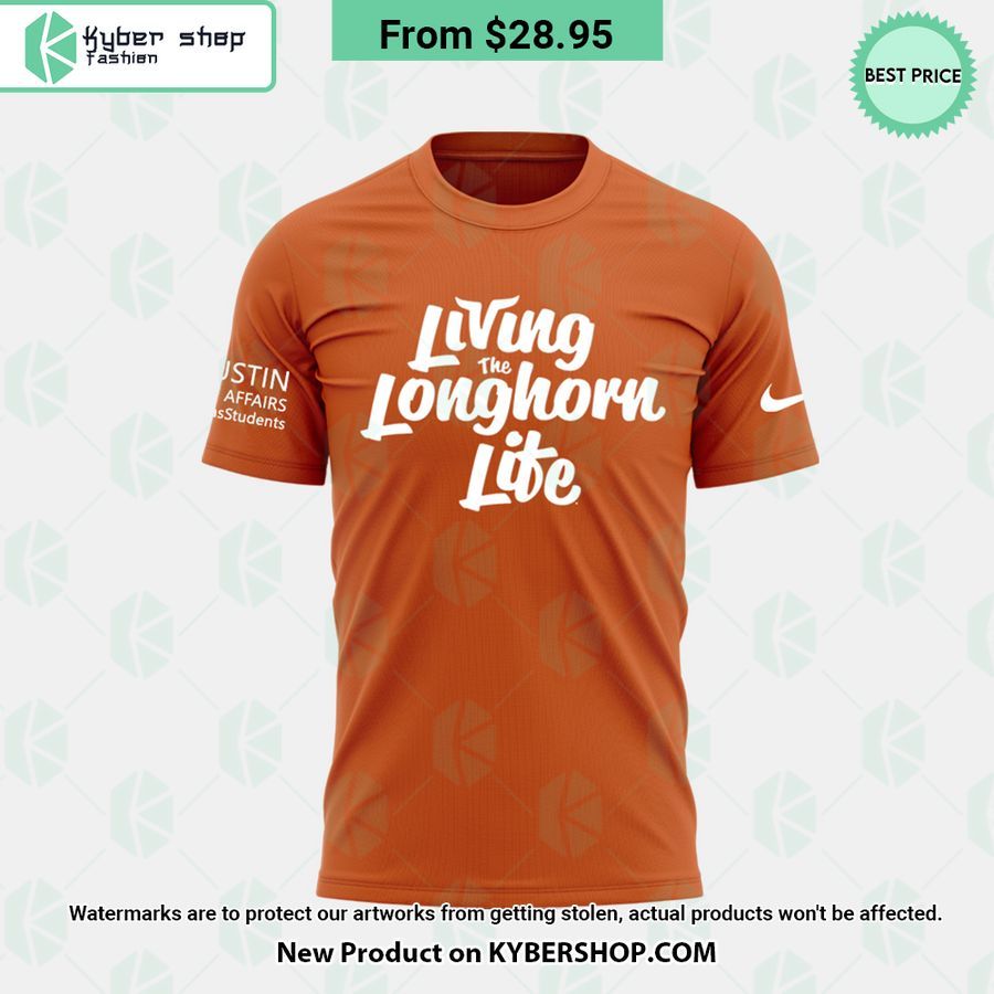 Texas Longhorns Living The Longhorn Life Shirt Word1
