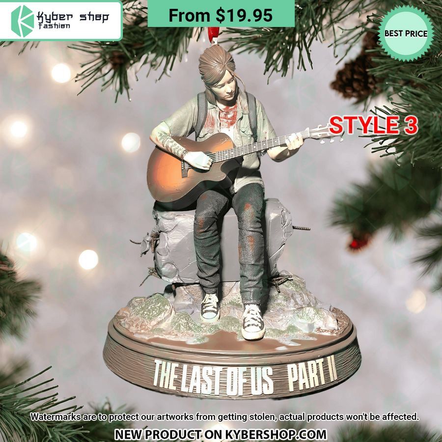The Last Of Us Part Ii Christmas Ornament Word2