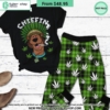 Scooby Doo Chiefin Cannabis Pajamas Set Word2